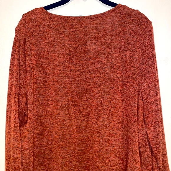 Style & Co Heather Pumpkin Tunic Size 1X NWOT - Picture 5 of 6